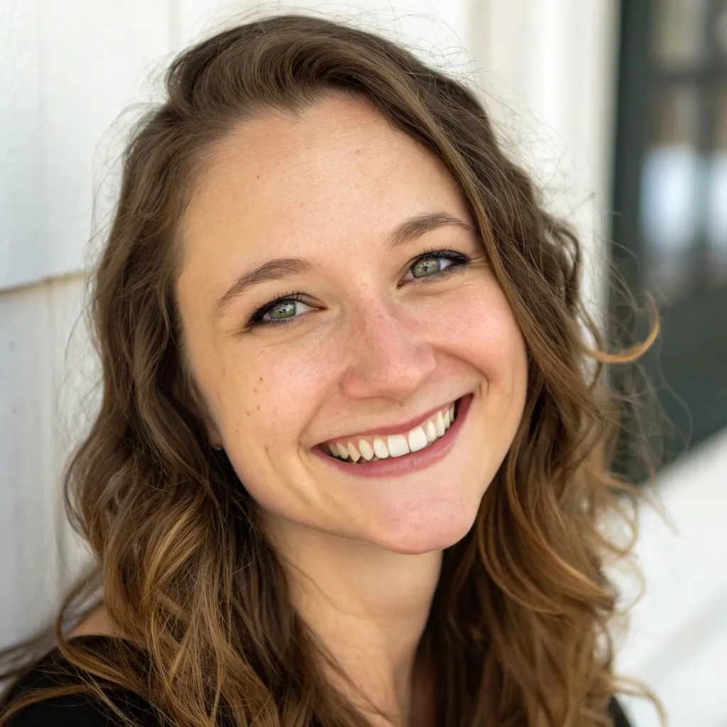 Jessica M. smiling portrait